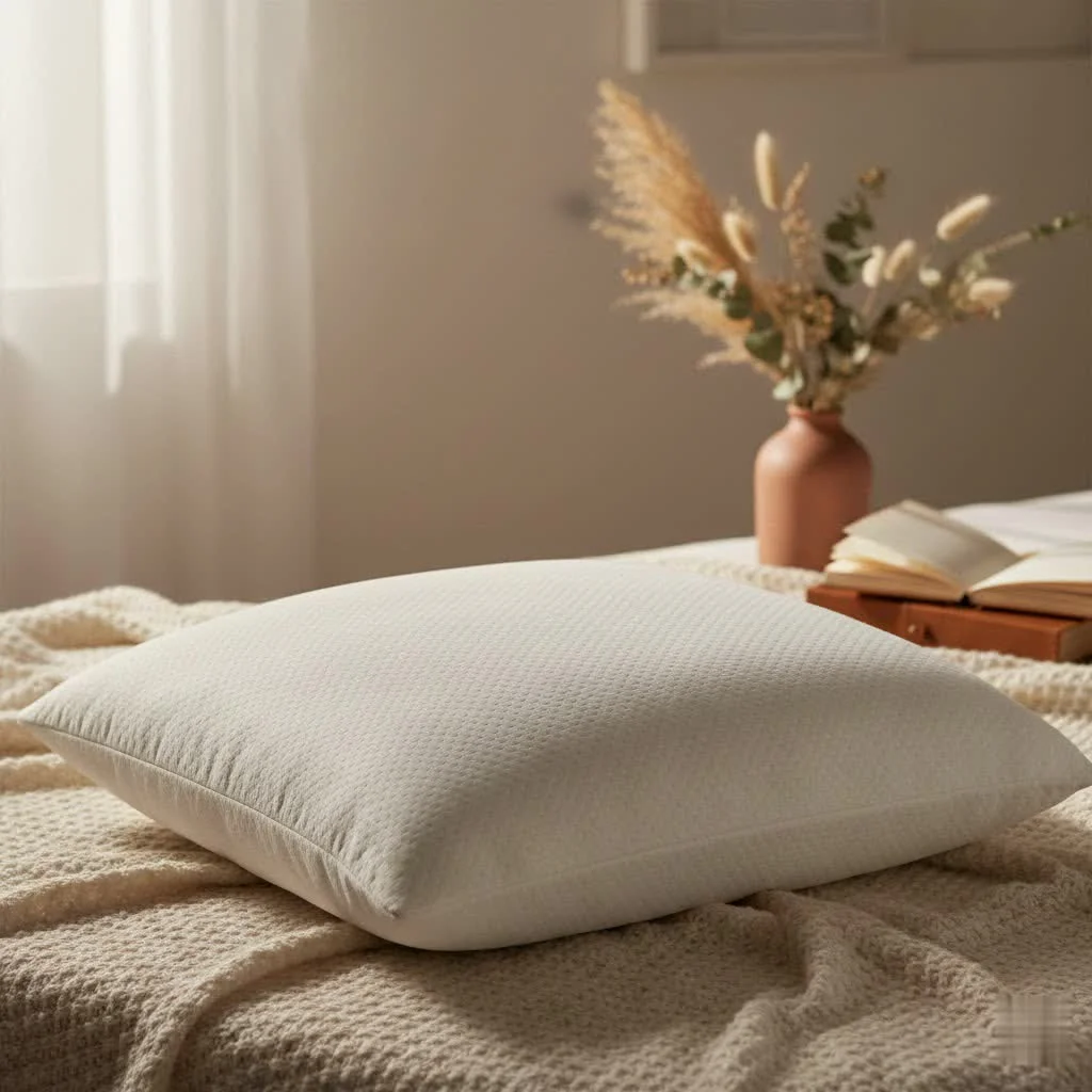 Memory foam and gel pillows for cooler sleep