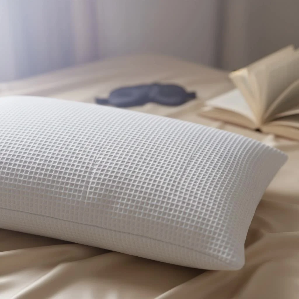 Latex foam pillow for superior sleep